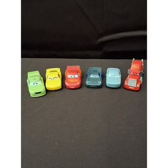 Mattel Other - Disney‎ Pixar Cars Mini Plastic Die Cast Toys. Lot Of 6
